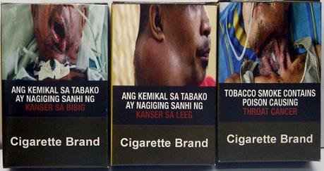 Philippines cigarette labels